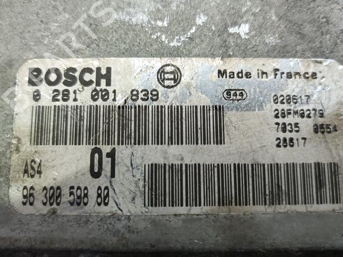 Engine control unit (ECU) CITROËN SAXO (S0, S1) 1.5 D | BP20821101M57 