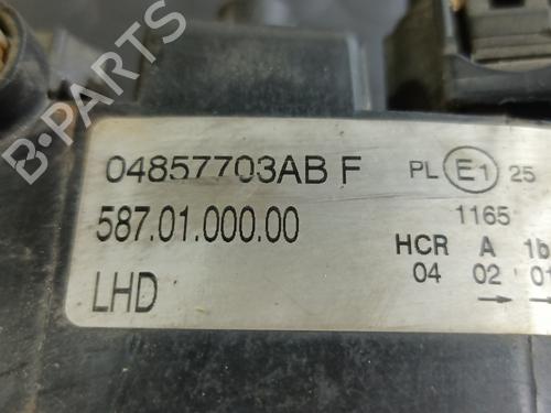 Left headlight CHRYSLER VOYAGER IV (RG, RS) 2.5 CRD | BP20826311C28 