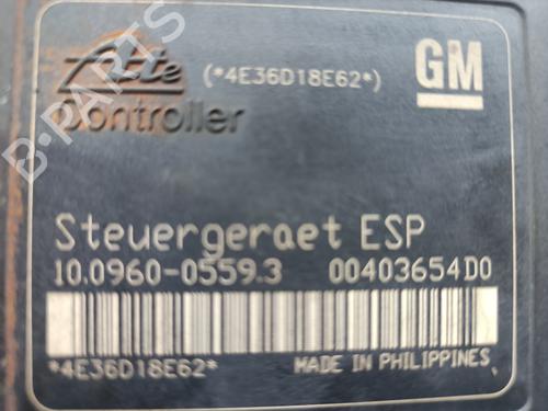 ABS pump OPEL ZAFIRA / ZAFIRA FAMILY B (A05) 1.9 CDTI (M75) | BP20839027M43 