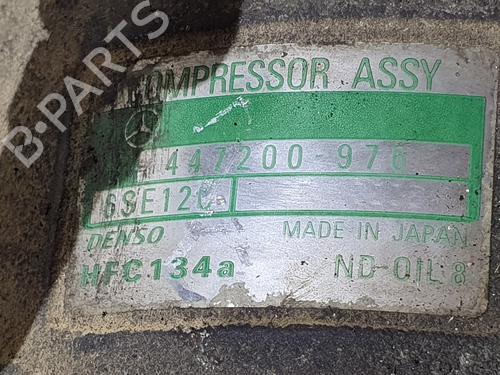 AC-Kompressor MERCEDES-BENZ A-CLASS (W168) A 160 (168.033, 168.133) | BP20841126M34 