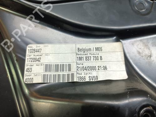 Front right window mechanism SEAT TOLEDO II (1M2) 1.9 TDI | BP20836029C23 