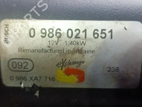 Startmotor PEUGEOT 307 (3A/C)  | BP29167502M8 