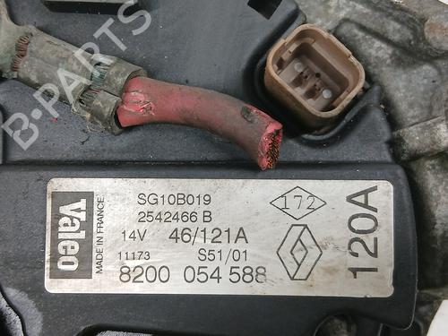 Alternator RENAULT SCÉNIC I MPV (JA0/1_, FA0_) 1.9 dTi (JA1U) | BP30636847M7 