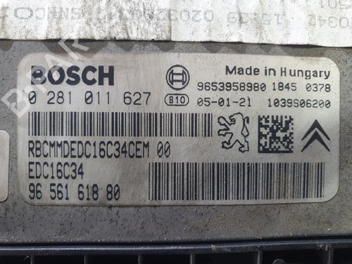 Engine control unit (ECU) PEUGEOT 307 Break (3E) 1.6 HDi 110 | BP20838783M57 