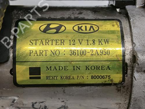 Starter KIA CARENS IV 1.7 CRDi | BP27355051M8 