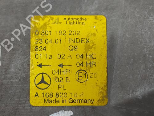 Right headlight MERCEDES-BENZ A-CLASS (W168) A 170 CDI (168.009, 168.109) | BP21217751C29 