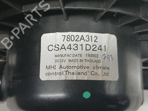 Heater blower motor MITSUBISHI L200 / TRITON (KJ_, KK_, KL_)  | BP27535078M62 