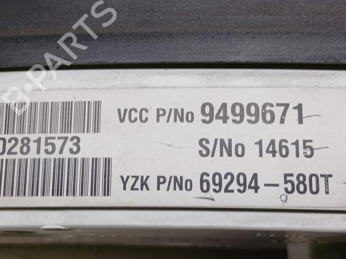 Instrument cluster VOLVO S80 I (184) 2.5 TDI | BP31631188C47 