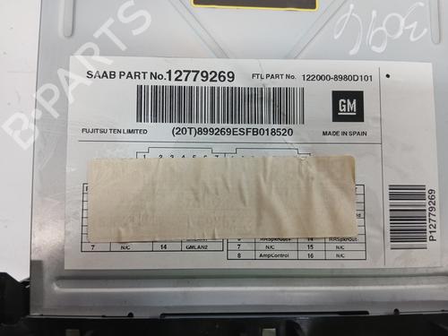 Radio SAAB 9-3 (YS3F, E79, D79, D75) 1.9 TiD | BP29211756E6