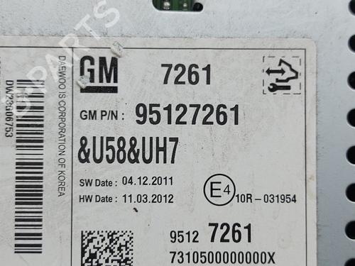 Radio CHEVROLET AVEO Hatchback (T300) 1.3 D | BP26645413E6 