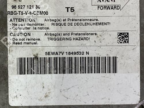 Kollisjonspute styreenhet PEUGEOT 307 (3A/C) [2000-2012]  20828925