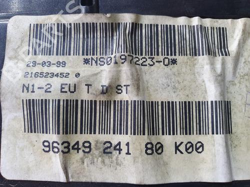 Instrument cluster CITROËN XANTIA (X1_, X2_) 1.9 D | BP20823991C47 