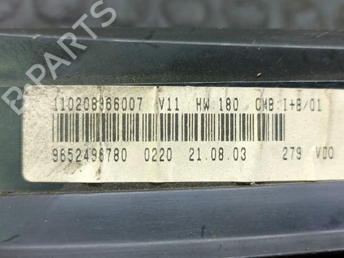 Instrument cluster CITROËN XSARA PICASSO (N68) 2.0 HDi | BP20825716C47 