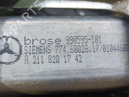 Front right window mechanism MERCEDES-BENZ C-CLASS (W203) C 220 CDI (203.008) | BP20838356C23 