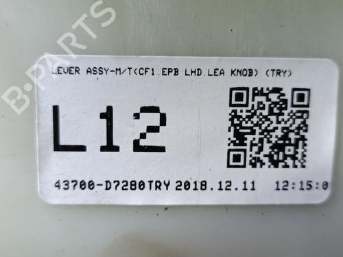 Gear lever HYUNDAI TUCSON (TL, TLE)  | BP20842164M90 