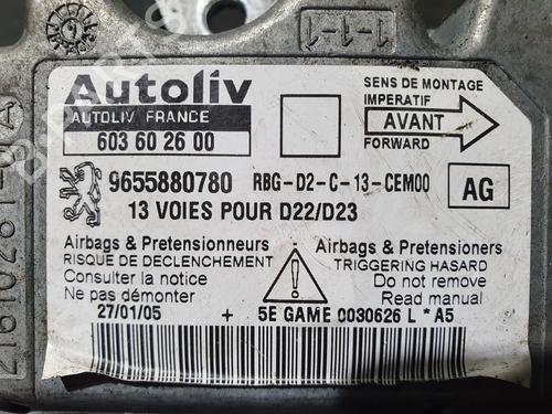 ECU airbags PEUGEOT 407 (6D_)  | BP20832014M53 