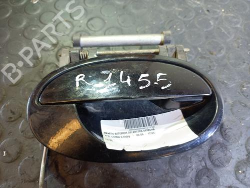 Used Front right exterior door handle OPEL CORSA C (X01) 1.2 Twinport (F08, F68) (80 hp) 20818553