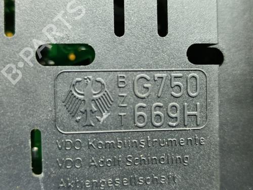 Instrument cluster AUDI A6 C5 Avant (4B5) 2.8 quattro | BP20836075C47 