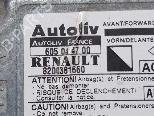 Kollisjonspute styreenhet RENAULT KANGOO (KC0/1_) 1.9 dCi 4x4 (KC0V) | BP28163597M53 