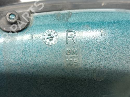 Front right exterior door handle OPEL OMEGA B (V94) 2.0 16V (F69, M69, P69) | BP20815959C129 