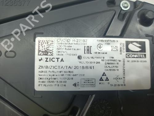 Instrument cluster SEAT IBIZA V (KJ1, KJG)  | BP26901580C47 