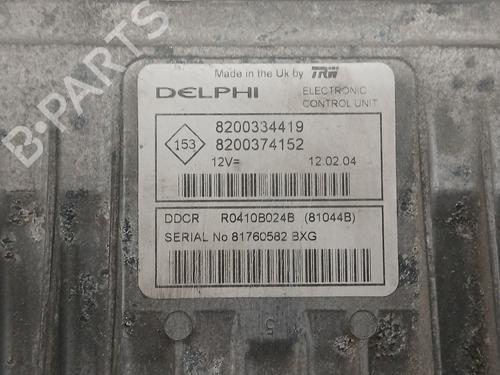 Engine control unit (ECU) RENAULT SCÉNIC II (JM0/1_) 1.5 dCi (JM02, JM13) | BP27997390M57 