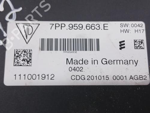 Elektronisk modul PORSCHE CAYENNE (92A)  | BP28124009M83 