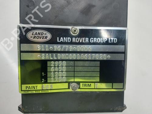 Break pedal LAND ROVER DEFENDER Station Wagon (L316) 2.5 Td5 4x4 (L316) | BP25989397I19 