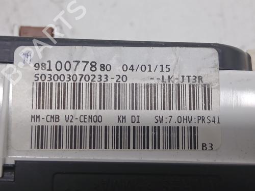 Instrument cluster PEUGEOT 508 II (FB_, FH_, F3_) 2.0 BlueHDI 180 (FHEHZR, FHEHZN) | BP29427350C47 