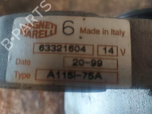 Alternator FIAT PUNTO (176_) 60 1.2 (176AP, 176AR, 176AQ, 176BB) | BP20830042M7 