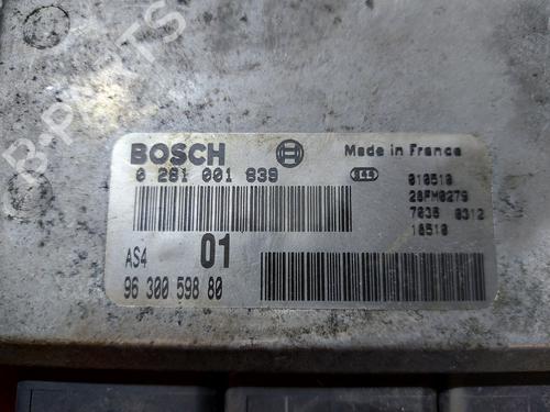 Engine control unit (ECU) CITROËN SAXO (S0, S1) 1.5 D | BP20820609M57 