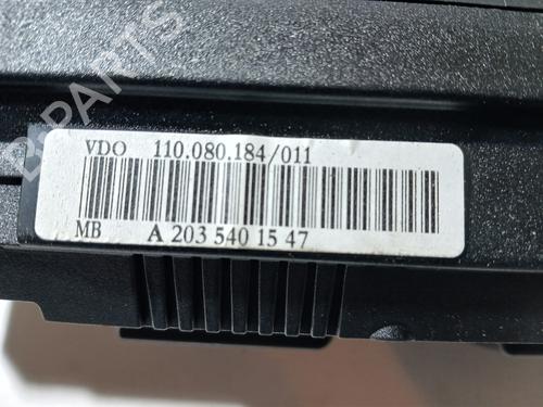 Instrument cluster MERCEDES-BENZ C-CLASS Coupe (CL203) C 230 Kompressor (203.740) | BP20841254C47 