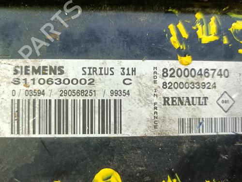 Engine control unit (ECU) RENAULT MEGANE I Coach (DA0/1_)  | BP20836759M57 