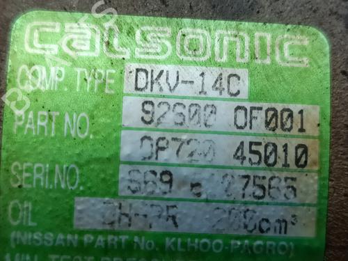 AC compressor FORD MAVERICK (UDS, UNS) 2.7 TD | BP20842504M34 