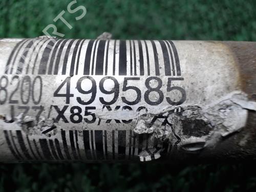 Used Left front driveshaft RENAULT CLIO III (BR0/1, CR0/1) 1.5 dCi (BR17, CR17) (86 hp) 22081660