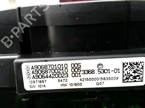 Used Warning switch MERCEDES-BENZ SPRINTER 3,5-t Van (B906) 316 CDI (906.631, 906.633, 906.635, 906.637) (163 hp) 22091145