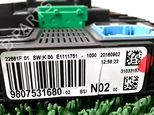 Electronic module PEUGEOT 208 I (CA_, CC_) 1.6 HDi / BlueHDi 75 | BP26533687M83 