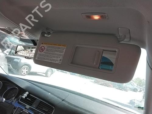 Used Right sun visor Right sun visor VW GOLF VII (5G1, BQ1, BE1, BE2) [2012-2021] 35780496 35780496