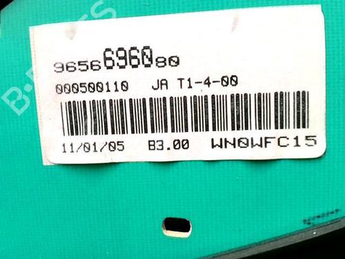 Instrument cluster CITROËN BERLINGO / BERLINGO FIRST Box Body/MPV (M_) 2.0 HDI 90 (MBRHY, MCRHY) | BP22091833C47 