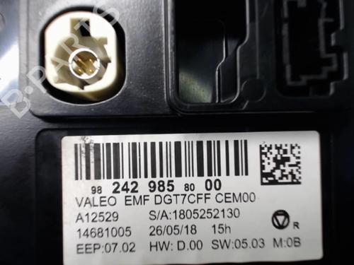 Used Display monitor Display monitor PEUGEOT 308 II (LB_, LP_, LW_, LH_, L3_) 1.5 BlueHDI 100 (102 hp) 22082552 22082552