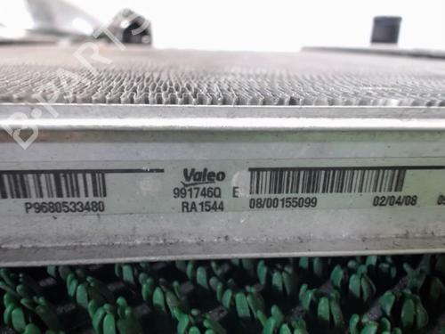 Used Water radiator Water radiator PEUGEOT 308 I (4A_, 4C_) 1.6 HDi (90 hp) 22079605 22079605