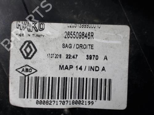 Right taillight RENAULT CLIO IV (BH_) 1.5 dCi 90 | BP22086684C35 