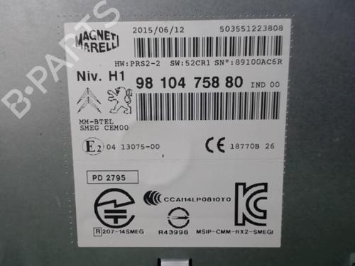 Radio PEUGEOT 508 SW I (8E_) 1.6 BlueHDi 120 | BP22084143E6 