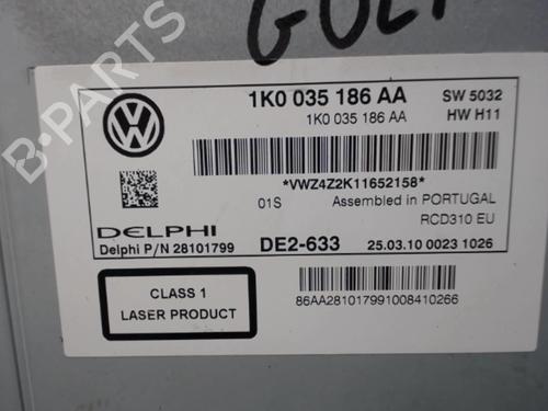 Bilradio VW GOLF VI (5K1) 1.6 TDI (105 hp) 22080652