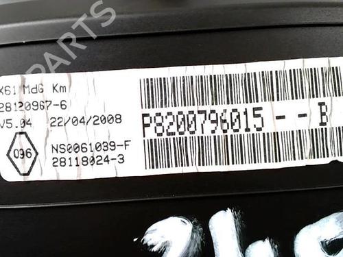 Used Instrument cluster RENAULT KANGOO Express (FW0/1_) 1.5 dCi 85 (FW0K, FW0L, FW0B) (86 hp) 22091248