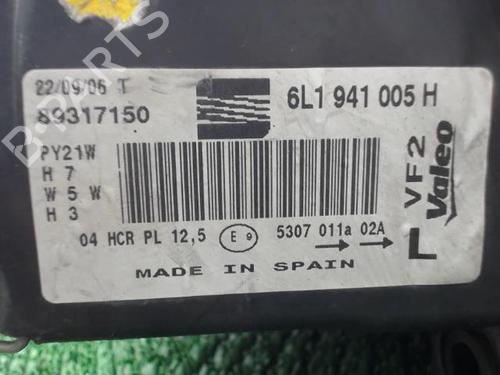 Left headlight SEAT CORDOBA (6L2) 1.4 TDI | BP20875335C28 