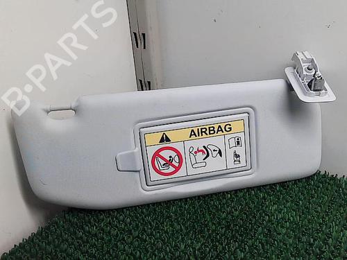 Used Right sun visor PEUGEOT 208 I (CA_, CC_) 1.6 BlueHDi 100 (100 hp) 22089782