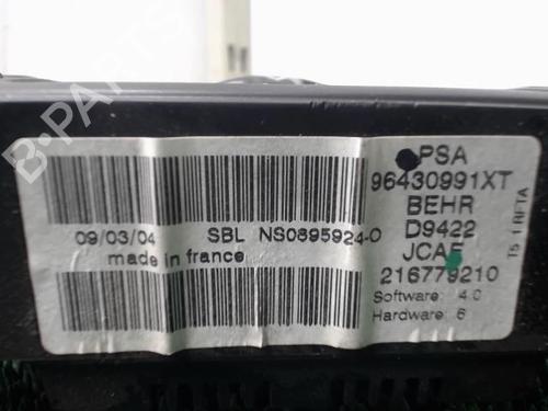 Commande Chauffage PEUGEOT 307 Break (3E) 2.0 HDI 110 | BP22087260I5 