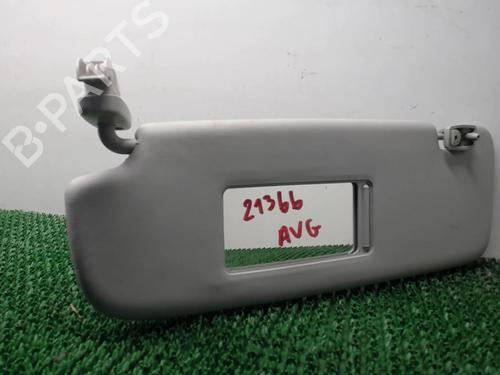 Used Left sun visor Left sun visor VW FOX Hatchback (5Z1, 5Z3, 5Z4) 1.2 (55 hp) 22081527 22081527