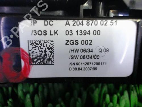 Used Left front window switch Left front window switch MERCEDES-BENZ C-CLASS (W204) C 220 CDI (204.008) (170 hp) 22087905 22087905